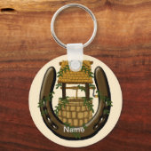 馬蹄願い井戸 キーホルダー (正面)