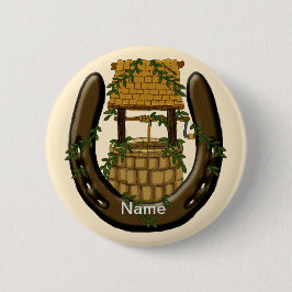 馬蹄願い井戸 缶バッジ