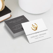 馬蹄類 |エクエストリアンセンターライディングインストラクター スクエア名刺