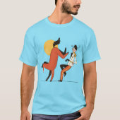 馬蹴り騎手Tシャツ Tシャツ (正面)