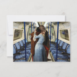 馬車で会う サンキューカード