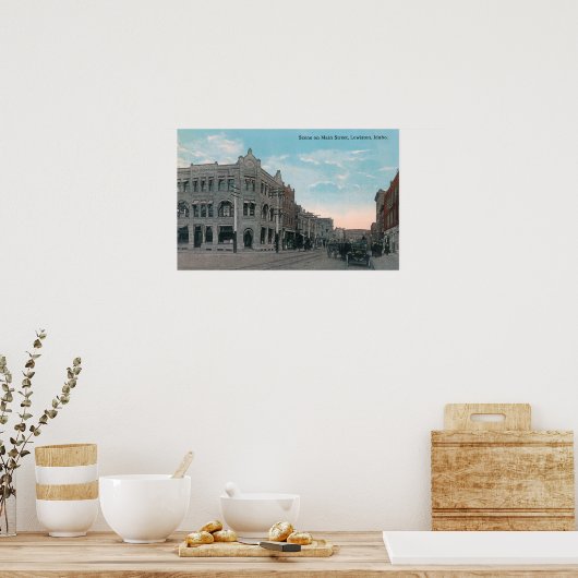 馬車と通りのメインシーン ポスター (キッチン)