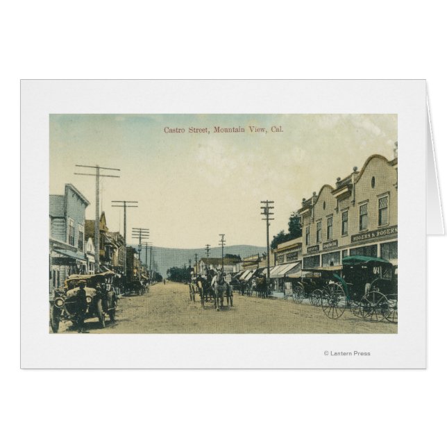 馬車のビュー・オン・カストロ通り (正面横)