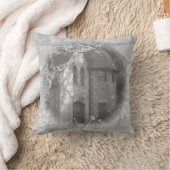 「馬車の家」 クッション (ブランケット)