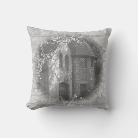 「馬車の家」 クッション (正面)