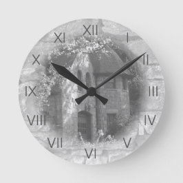 「馬車の家」 ラウンド壁時計