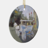 . .馬車への観光 セラミックオーナメント (右)