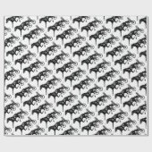 馬車用の馬の競争 ラッピングペーパー (フラット)