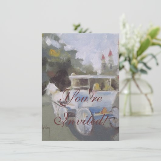 馬車観光 招待状 (スタンド正面)