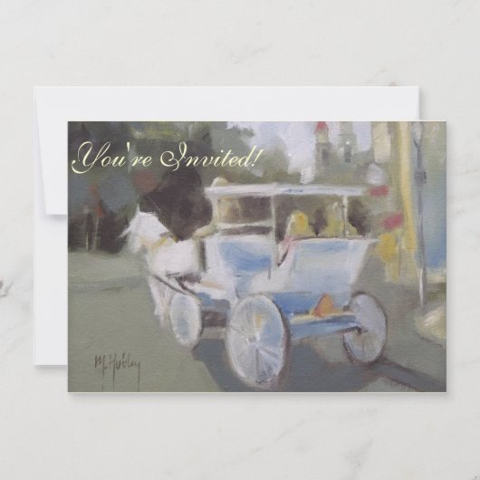 馬車観光 招待状 (正面)