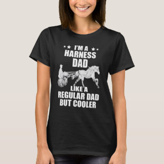 馬車馬レース お父さん ビンテージ 馬 競馬 男性 Tシャツ