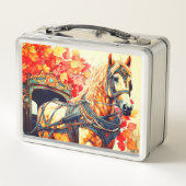 馬車 メタルランチボックス (裏面)