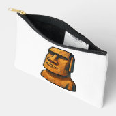 馬追石像 アクセサリーポーチ (見開き)