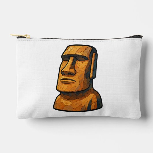 馬追石像 アクセサリーポーチ (正面)