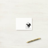 馬運の癒しの引用文 ポストイット (デスク上)