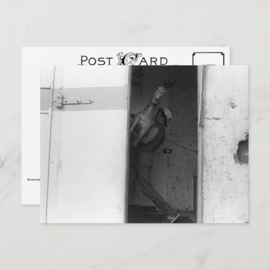 馬運の ポストカード (正面/裏面)