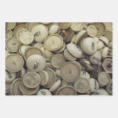 馬運動ヴィンテージ撮影 ラッピングペーパーシート (正面3)