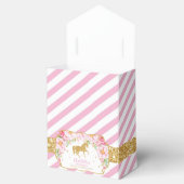 馬金ゴールドグリッターピンクフローラサンキューユー誕生日 フェイバーボックス (オープン)