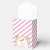 馬金ゴールドグリッターピンクフローラサンキューユー誕生日 フェイバーボックス (オープン)