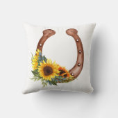 馬集16x16 クッション (裏面)