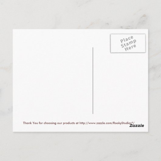 馬霊はがき ポストカード (裏面)