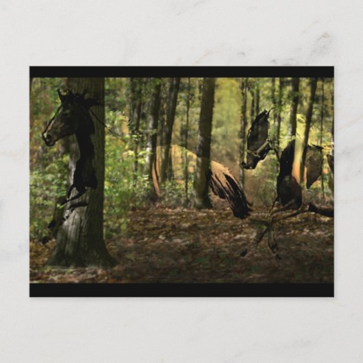 馬霊はがき ポストカード (正面)