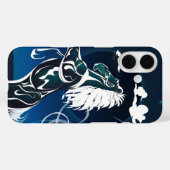 馬霊ブラックホールサン Case-Mate iPhoneケース (裏面 (横))