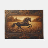 馬革ドアマット ドアマット (正面)