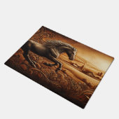 馬革ドオーマ ドアマット (アングル)