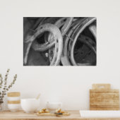 馬靴プリント ポスター (キッチン)