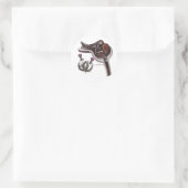 馬靴，アザラシ，サドル ラウンドシール (バッグ)