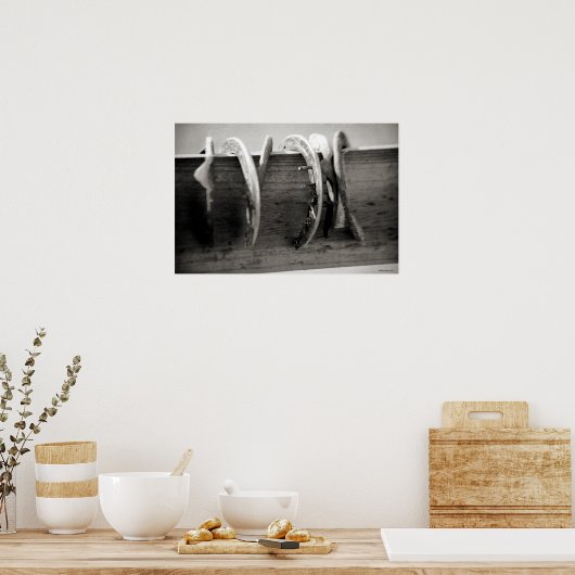 馬靴 ポスター (キッチン)