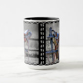 馬鞍手骨柵馬蹄形 マグカップ (中央)