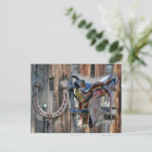 馬鞍馬蹄西素朴線 案内ポストカード (スタンド正面)
