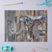 馬鞍馬蹄西素朴線 薄葉紙 (クラフト)