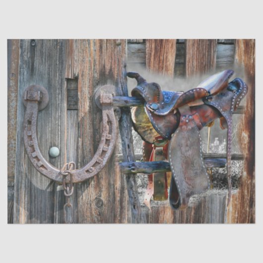 馬鞍馬蹄西素朴線 薄葉紙 (正面)