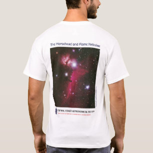 馬頭と炎-リー·クームス前後 Tシャツ