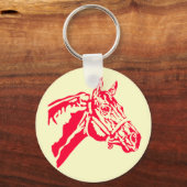 馬頭のキーリング キーホルダー (正面)