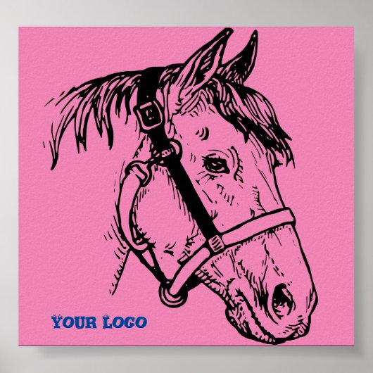 馬頭ポスター ポスター (正面)