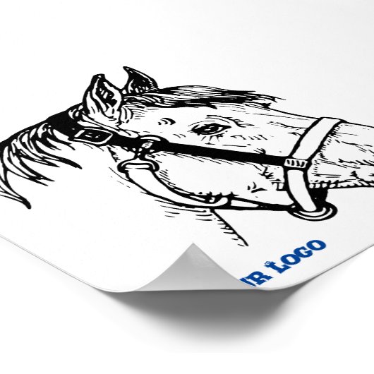 馬頭ポスター ポスター (角)