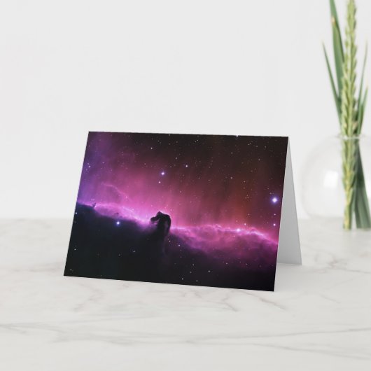 馬頭星雲バーナード33 NASA カード (正面)