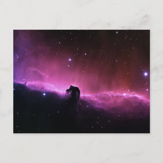 馬頭星雲バーナード33 NASA ポストカード (正面)