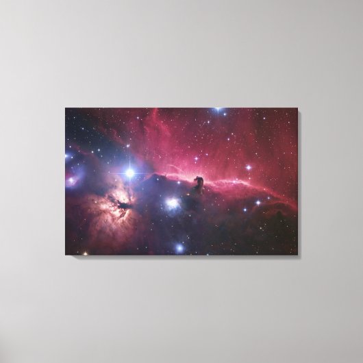 馬頭星雲(バーナード33) キャンバスプリント (正面)