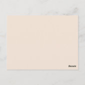 馬頭葉書 ポストカード (裏面)