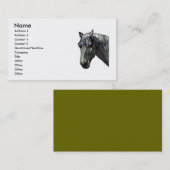 馬頭部の名刺 名刺 (正面/裏面)