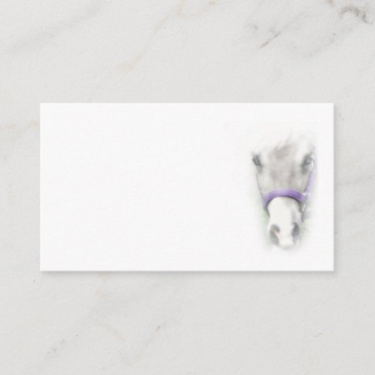 馬頭部の名刺 名刺 (正面)