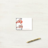 "馬頭部の獣医の解剖学" ポストイット (デスク上)