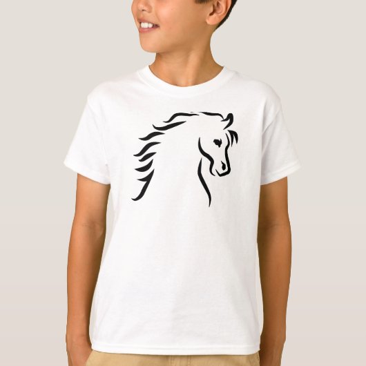 馬頭部 Tシャツ (正面)