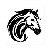 馬頭 ラバースタンプ (インプリント)