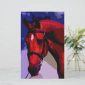 馬頭 便箋 (スタンド正面)